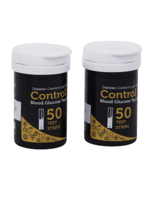 Control D Test Strips, 100 Count (Black) For control d Glucometer