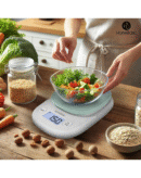 HOMEBASIC Digital Kitchen Weighing Scale 5Kg, High-Precision 0.1g Accuracy
