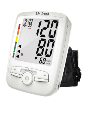 Dr Trust USA Fully Automatic Icheck Max Digital Blood Pressure BP Monitor Machine - 120 (White)Dr Trust USA Fully Automatic Icheck Max Digital Blood Pressure BP Monitor Machine - 120 (White)
