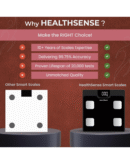 HealthSense Bluetooth BMI Weight Machine For Body Weight