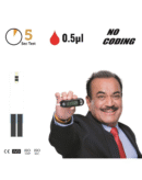 Control D Test Strips, 100 Count (Black) For control d Glucometer