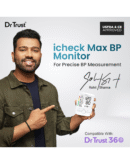 Dr Trust USA Fully Automatic Icheck Max Digital Blood Pressure BP Monitor Machine - 120 (White)Dr Trust USA Fully Automatic Icheck Max Digital Blood Pressure BP Monitor Machine - 120 (White)