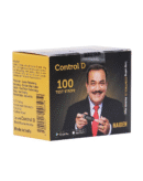 Control D Test Strips, 100 Count (Black) For control d Glucometer