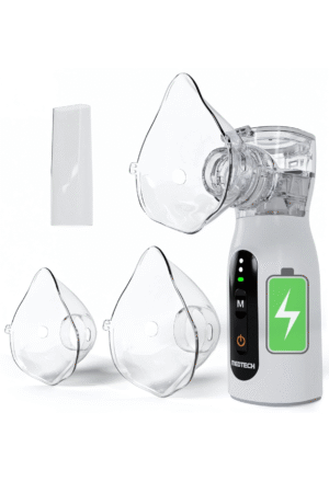 MEDTECH® Handyneb Micro-02 Premium Portable Mesh Nebulizer Machine for Adults and Kids