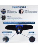 Dr Trust USA Lumbar Support Belt for Back Pain Relief