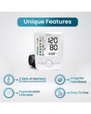 Dr Trust USA Fully Automatic Icheck Max Digital Blood Pressure BP Monitor Machine - 120 (White)Dr Trust USA Fully Automatic Icheck Max Digital Blood Pressure BP Monitor Machine - 120 (White)