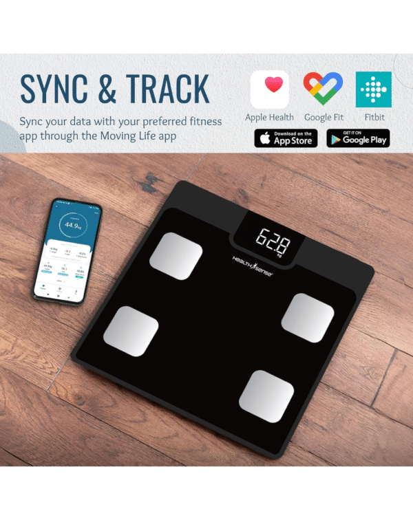 HealthSense Bluetooth BMI Weight Machine For Body Weight - Image 4