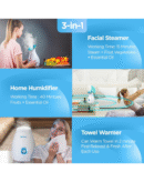Dr Trust USA 3-in-1 Nano Ionic Facial Steamer Vaporizer