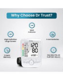 Dr Trust USA Fully Automatic Icheck Max Digital Blood Pressure BP Monitor Machine - 120 (White)Dr Trust USA Fully Automatic Icheck Max Digital Blood Pressure BP Monitor Machine - 120 (White)