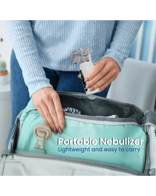 MEDTECH® Handyneb Micro-02 Premium Portable Mesh Nebulizer Machine for Adults and Kids - Image 3
