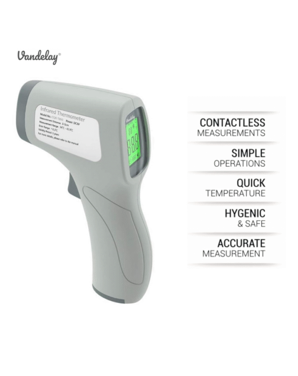 Vandelay Infrared Thermometer CQR-T800 - Image 2
