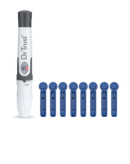 Dr Trust USA Lancing Device Pen & 50 Round Lancets (Compatible for use with all brands of Glucometers)