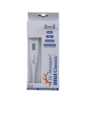 Plastic Mt-100 Digital Thermometer (Morepen) (White)