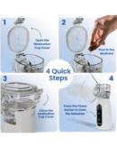MEDTECH® Handyneb Micro-02 Premium Portable Mesh Nebulizer Machine for Adults and Kids