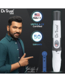 Dr Trust USA Lancing Device Pen & 50 Round Lancets (Compatible for use with all brands of Glucometers)