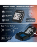 Dr Trust USA Intellitrack 131 Fully Automatic Atrial Fibrillation Portable Digital Blood Pressure Monitor