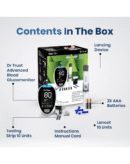 Dr TrustFully Automatic Blood Sugar Testing Glucometer Machine