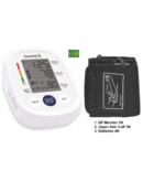 Control D Homely CPort BP Monitor Automatic Accurate Digital Blood Pressure Checking Machine Upper Arm Portable Digital Blood Pressure Monitor BP Machine (White, Silver)