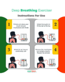 AmbiTech Respiratory 3 Ball Lung Exerciser, Spirometer