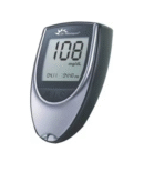 BLOOD GLUCOSE Glucometer (BLACK&GREY)