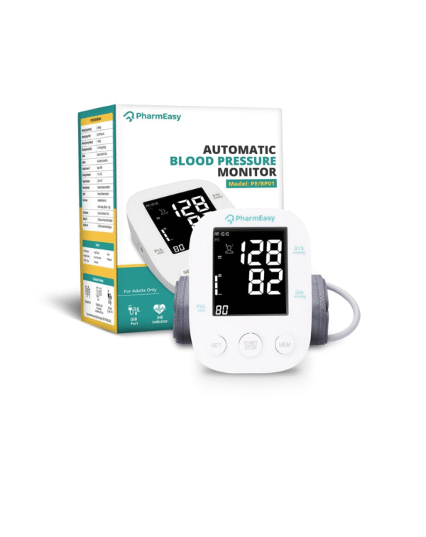 PharmEasy Digital BP Monitor - Blood Pressure Check Machine