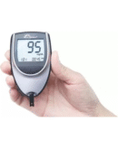 BLOOD GLUCOSE Glucometer (BLACK&GREY)