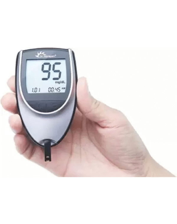 BLOOD GLUCOSE Glucometer (BLACK&GREY) - Image 2