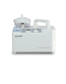 MEDILMA® Yuwell 7E-A Portable Phlegm Suction Unit, 50 dB Operating Noise, 1000 mL Jar, 16 LPM Capacity, White