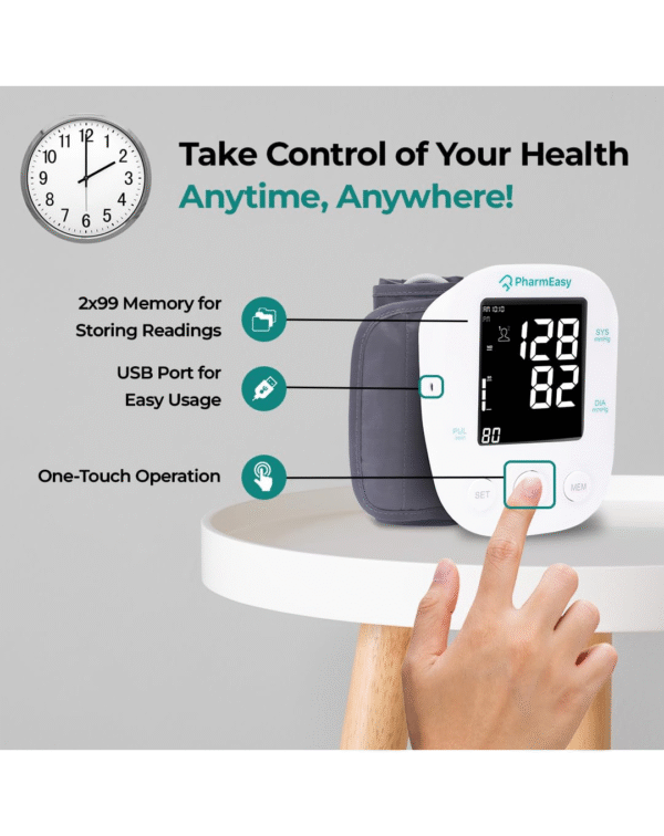 PharmEasy Digital BP Monitor - Blood Pressure Check Machine - Image 2