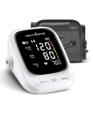 HealthSense Heart-Mate BP144 Upper Arm Automatic Digital Talking Blood Pressure Monitor
