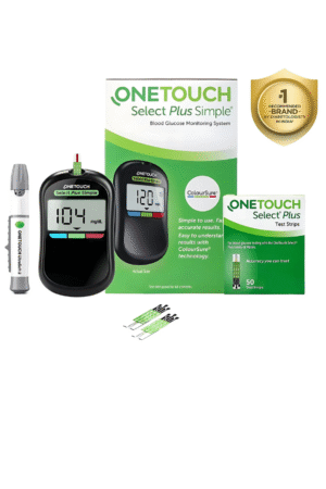 OneTouch Select Plus Simple glucometer machine