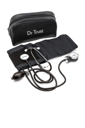 Dr Trust (USA) Sphygmomanometer Aneroid Type Manual Blood pressure monitor with stethoscope