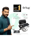 Dr Trust (USA) Sphygmomanometer Aneroid Type Manual Blood pressure monitor with stethoscope