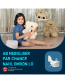 Omron NEC 101 Compressor Nebulizer For Child & Adult (White)