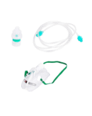 Control D Adult Mask Kit with Air Tube, Medicine Chamber and Adult Mask (Transparent)