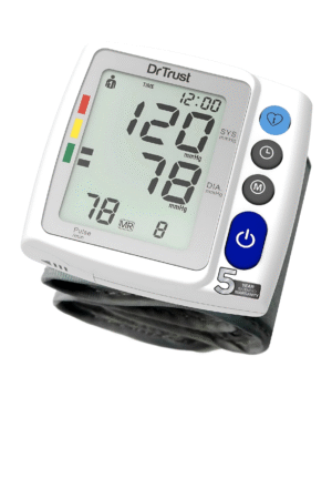Dr Trust USA 125 Fully Automatic Digital Blood Pressure Monitor BP Machine