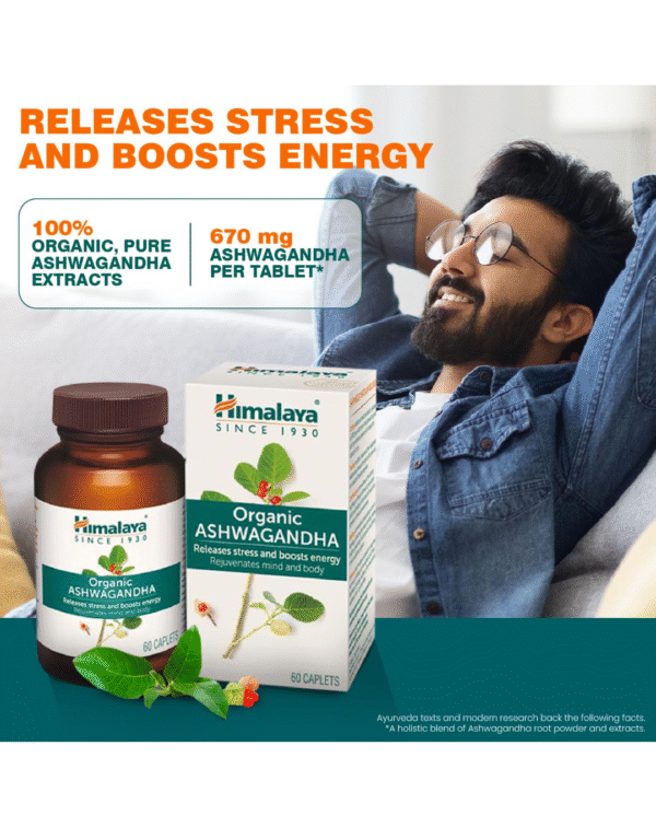Himalaya Organic Ashwagandha 670Mg - Image 4
