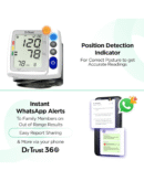 Dr Trust USA 125 Fully Automatic Digital Blood Pressure Monitor BP Machine