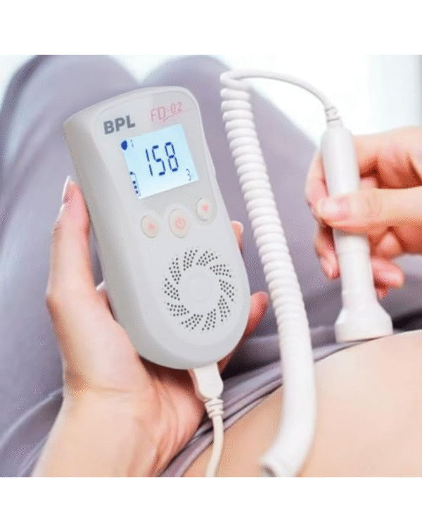 BPL Medical Technologies FD-02 Fetal Doppler Smart Noise Reduction & Heartbeat Detection Machine - Image 2