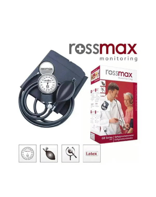 Rossmax GB102 Aneroid Blood Pressure Monitor Sphygmomanometer - Image 2