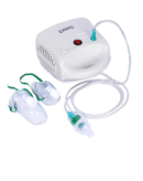 Control D Durable Compressor Portable Nebulizer with Complete Kids & Adults Mask Kit (White)