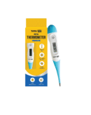Tata 1mg Flexible Tip Digital Thermometer with One Touch Operation for Children and Adult, Plastic