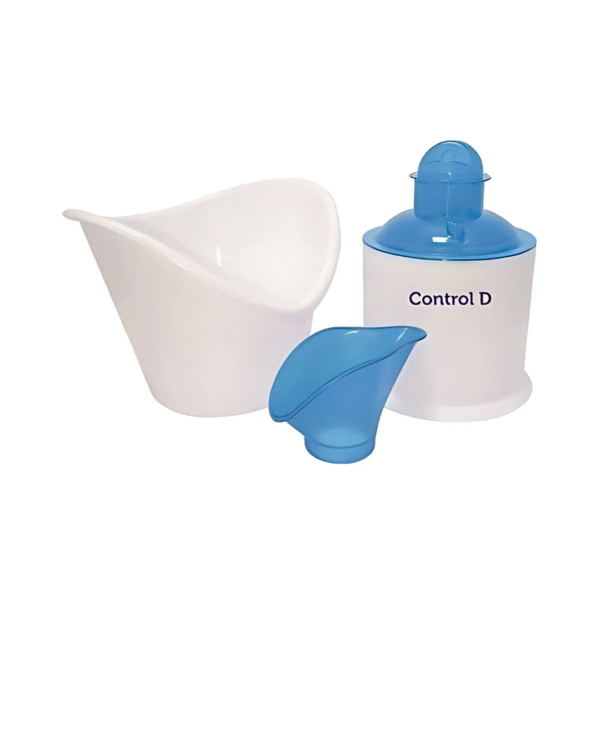 Control D All-in-One Steamer for Cold and Cough - Inhaler Vaporizer, Facial Steamer for Face and Nose