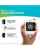 Accu-Chek Instant Blood Glucose Glucometer (with Bluetooth)