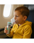 Portable Mesh Nebulizer, One-Button Operation, Silent Operation, High Nebulization Rate, Medical Grade Materials, USB, White