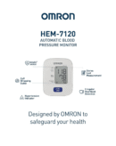 Omron HEM 7120 Fully Automatic Digital Blood Pressure Monitor