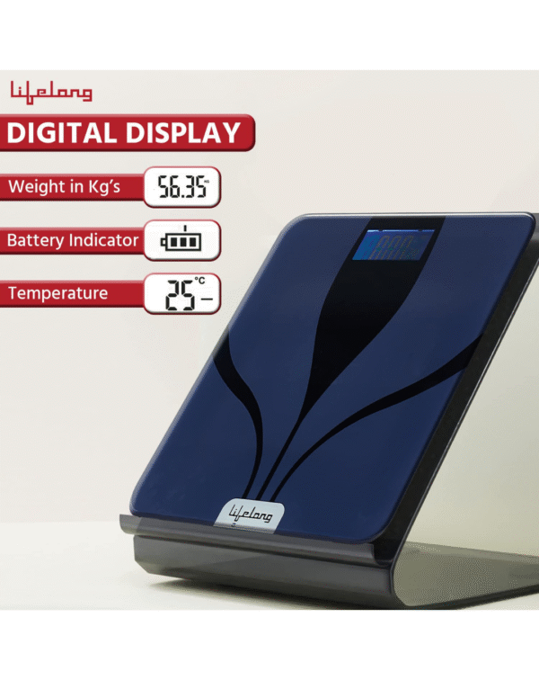 Lifelong LLWS27 Digital Weighing Scale|Glass Weighing Scale Machine - Image 4