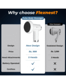 Flexnest Full Body Massager Machine for Pain Relief