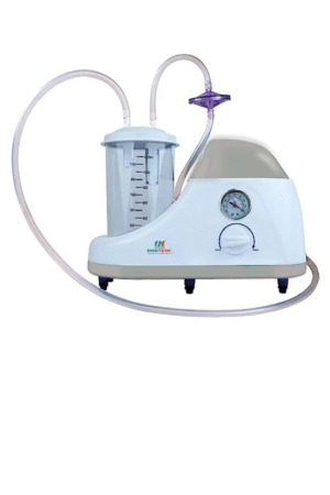 Portable phlegm Suction Unit 1000 ml Jar, Oil-free Lubrication Pump