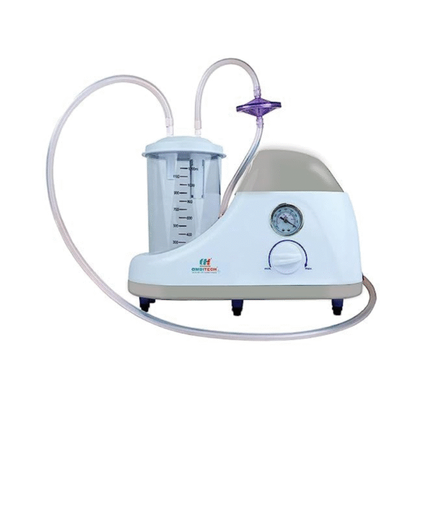 Portable phlegm Suction Unit 1000 ml Jar, Oil-free Lubrication Pump
